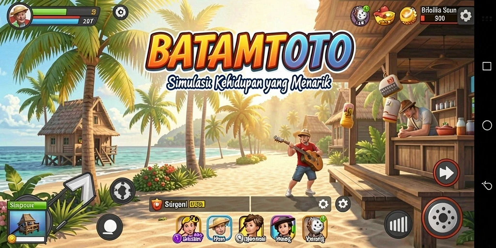 Gameplay menarik dari BATAMTOTO dengan interaksi sosial.