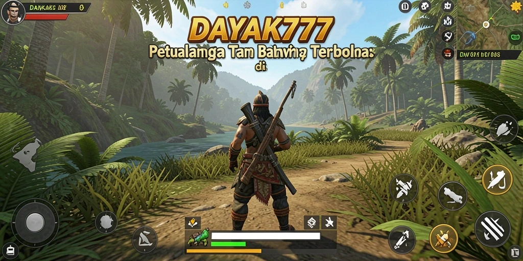 Gameplay DAYAK777 yang menakjubkan dalam dunia terbuka.