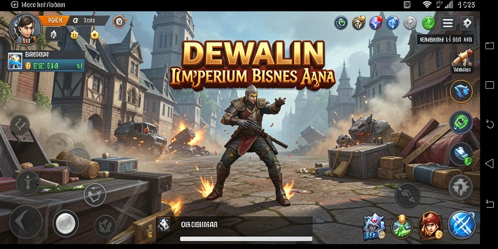 Tangkapan layar utama DEWALIN menampilkan gameplay Tycoon yang mendebarkan.