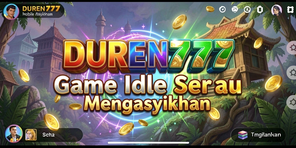 Tangkapan layar menunjukkan gameplay santai DUREN777.