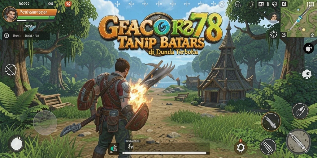 Tampilan gameplay GACOR78 yang seru di dunia terbuka.