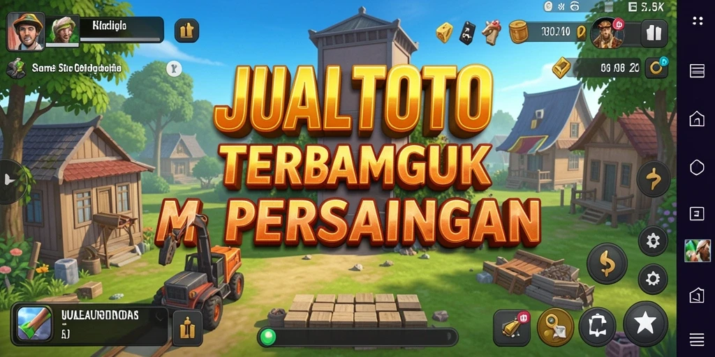Tampilan gameplay JUALTOTO yang mengesankan dan strategis.
