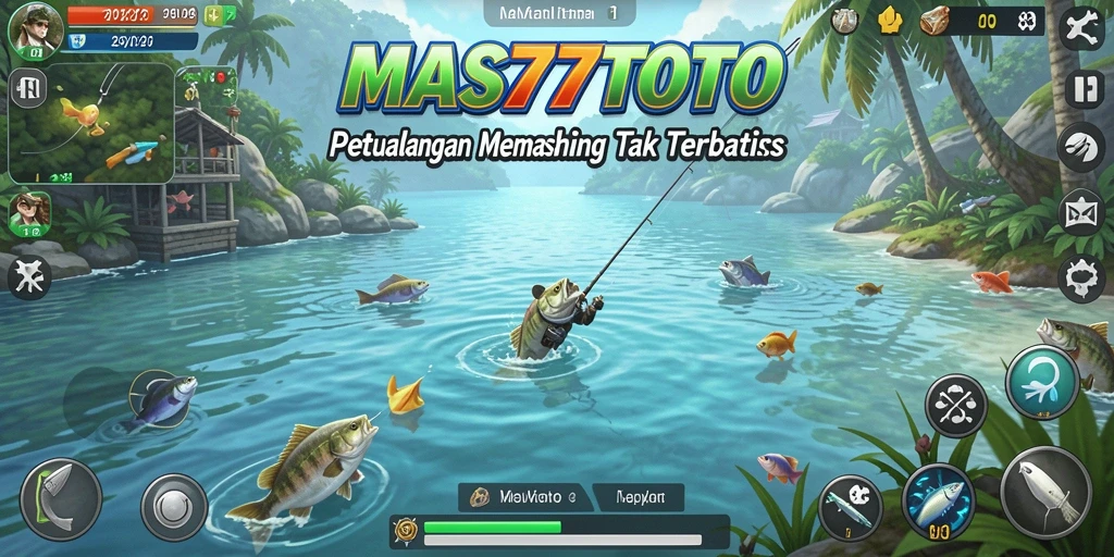 Tangkapan ikan besar di gameplay MAS77TOTO.
