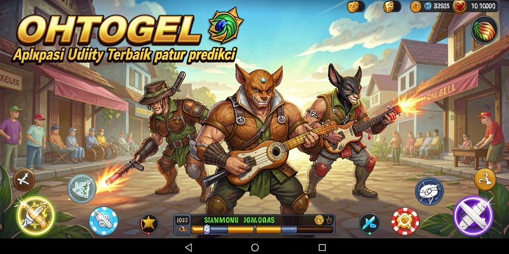 Tampilan antarmuka OHTOGEL yang user-friendly dan informatif.