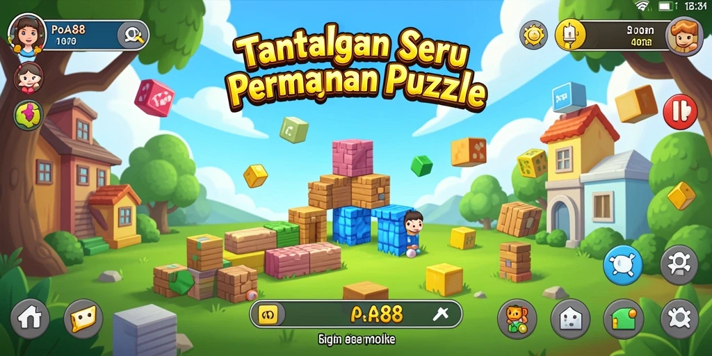 Gameplay seru dari POA88 dengan berbagai tantangan Puzzle.