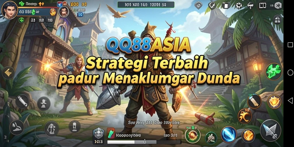 Screenshot gameplay <strong>QQ88ASIA</strong> menunjukkan aksi strategi yang mendebarkan dan grafis menawan.