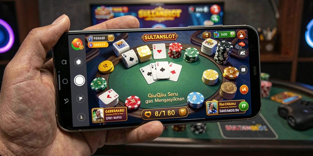 Tampilan gameplay menarik dalam SULTANSLOT QiuQiu.