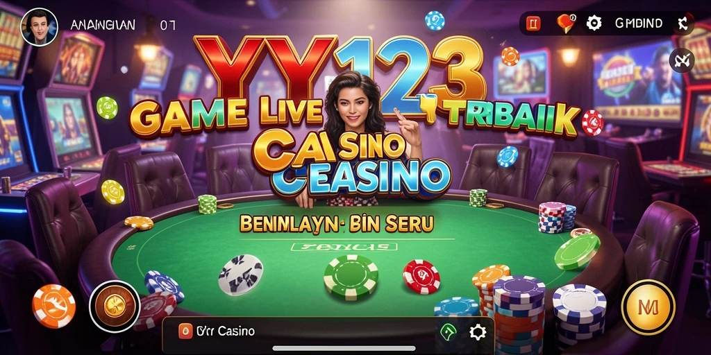 Tampilan gameplay langsung dari YY123 dengan dealer profesional.