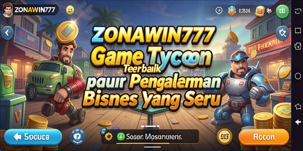 Tampilan menarik dari gameplay ZONAWIN777 yang penuh strategi Tycoon.